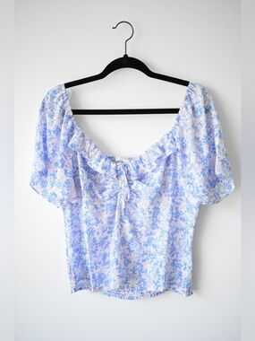 LUSH Floral Blouse, new without tags